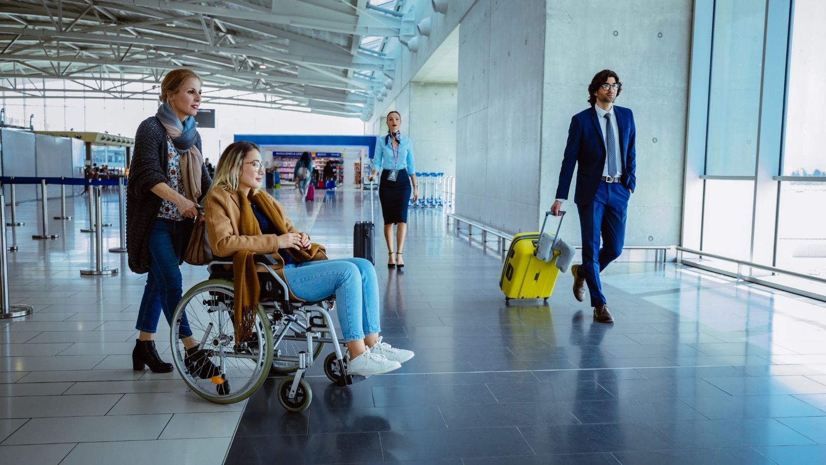 Flying with a wheelchair