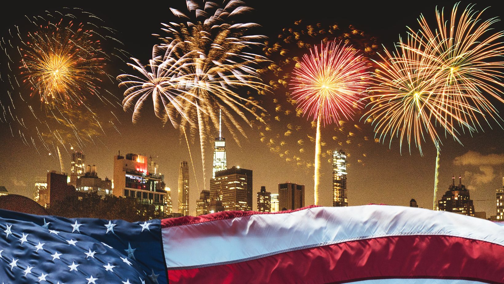 Fireworks in New York